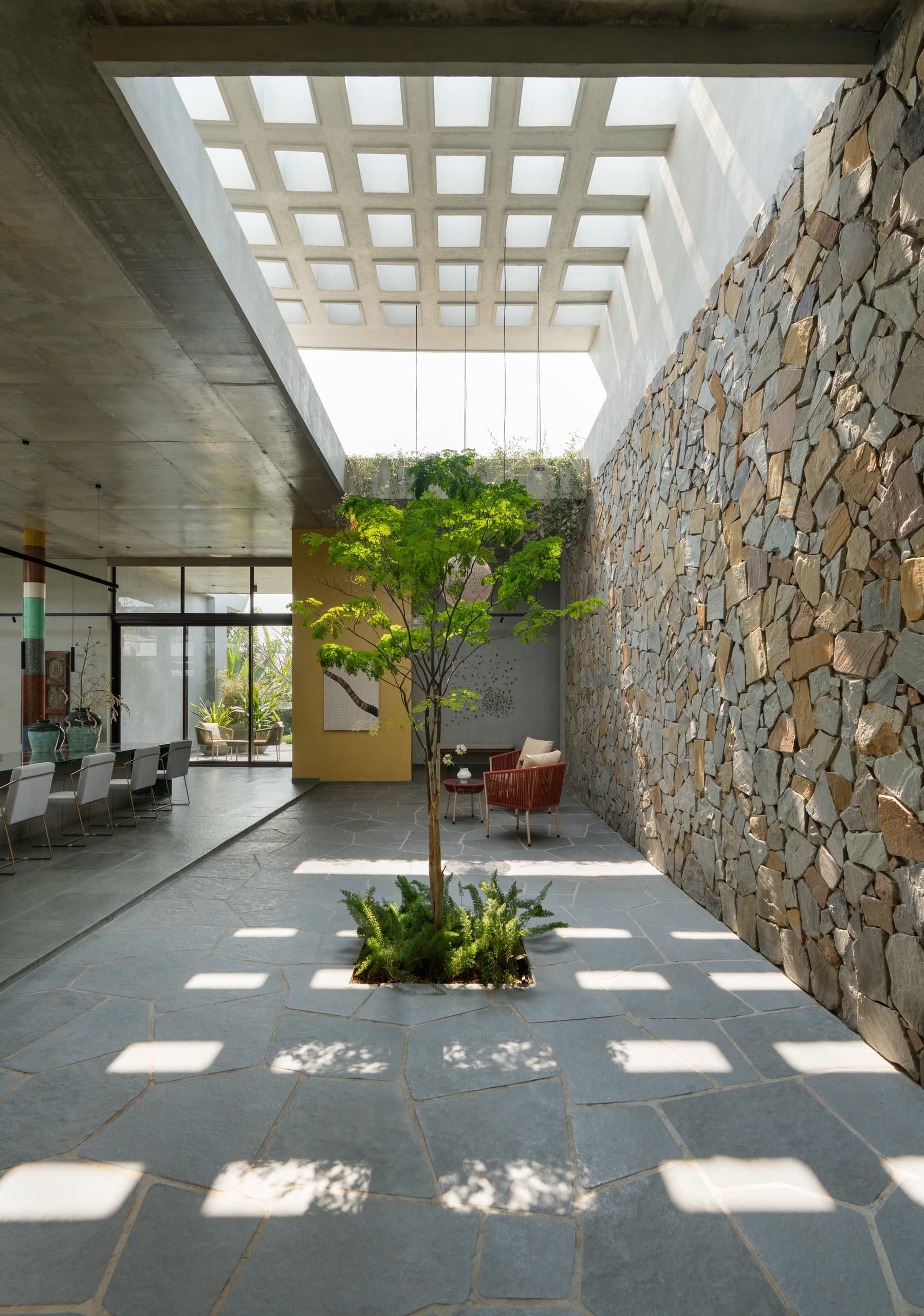 SAHN Central Courtyard Portrait